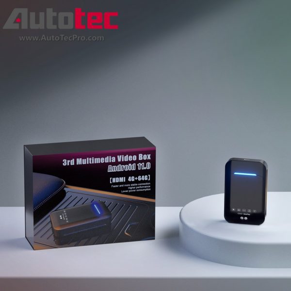 Wireless CarPlay & Android Auto Multimedia AI Box (Video In Motion