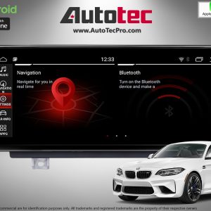 BMW 2 Series (2012 – 2017) F22 / F23 / F87 OEM FIT 8.8″ / 10.25″ HD Touch-Screen Android Navigation System | Android 14 | GPS | BT | Wifi | 4G LTE | Camera | CarPlay