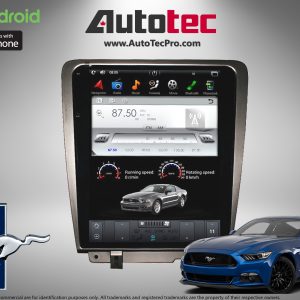 Ford Mustang (2010 – 2014)  12.1″ IPS HD Touch-Screen Android Navigation System | GPS | BT | Wifi | A2DP | CAMERA