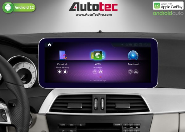 Ugode 12.3 Android Screen Upgrade Multimedia Mercedes Benz C 2011-2013 W204