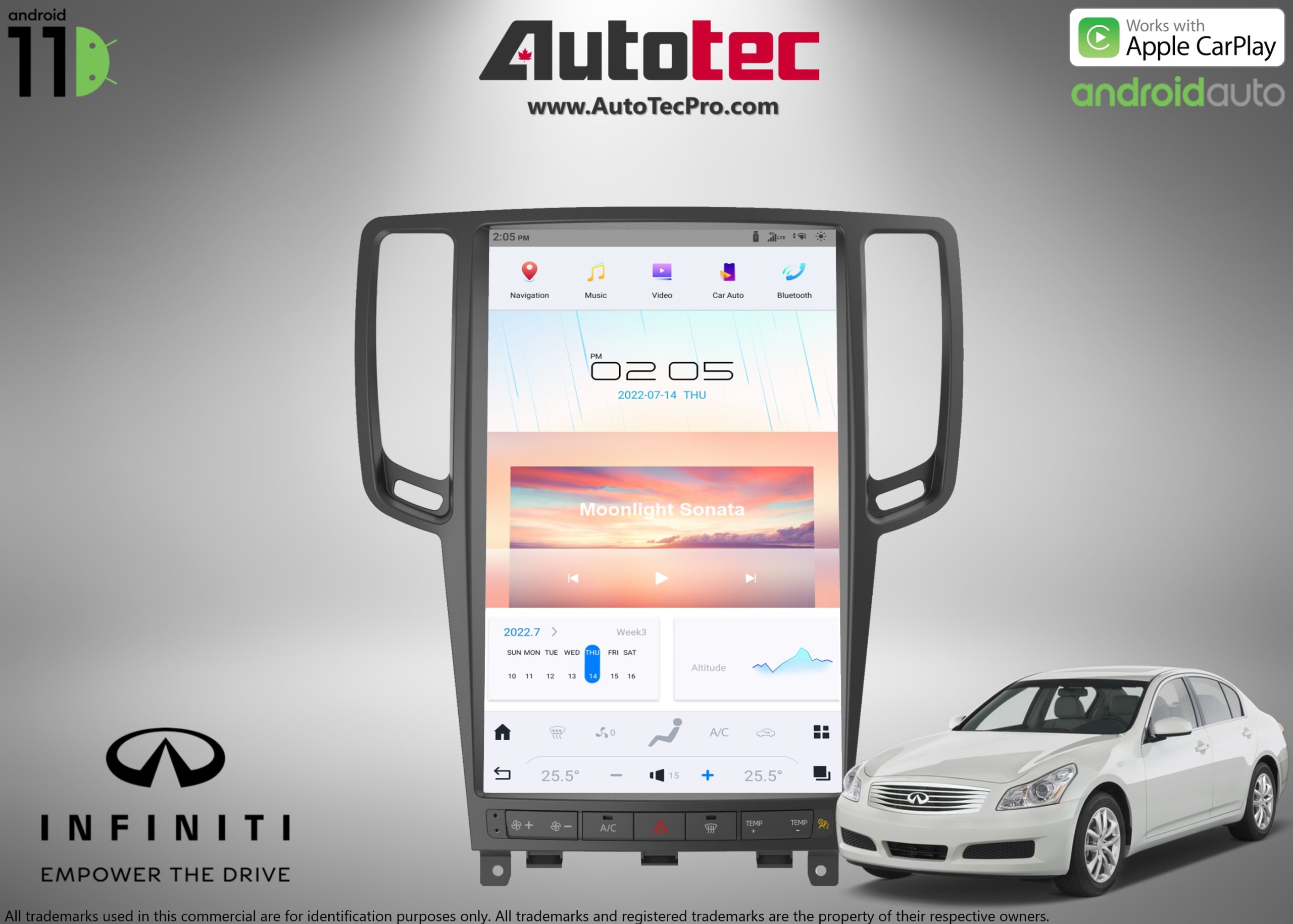 G37 / G37s AutoTecPro Navigation Systems