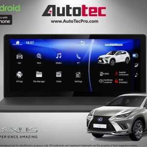 Lexus NX Series ( 2015- 2017 ) OEM FIT 10.25″ HD Touch-Screen Android Navigation System | GPS | BT | Wifi | A2DP | CAMERA