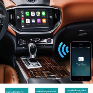 CarPlay Box with Video Interface – For Maserati Ghibli (2013 2014 2015 2016 2017 2018)