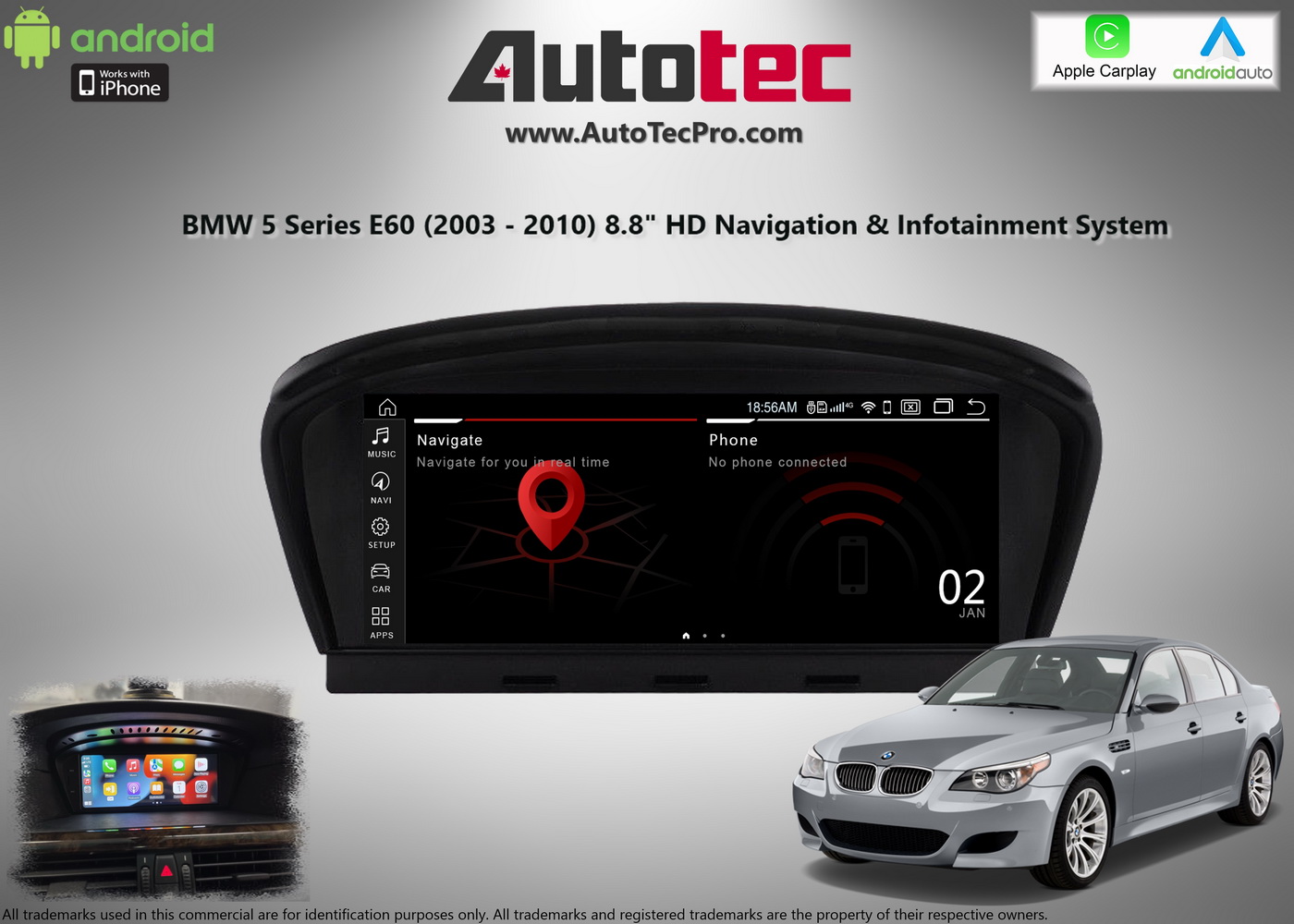 Genuine OEM GPS Navigation Start Up Disc For BMW E60 E61 528i xDrive 528xi 535i 535xi 550i M5 2008-2010 