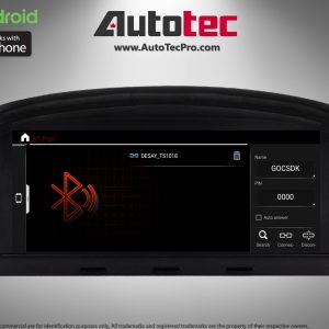 BMW 5 Series (2003 – 2011) E60 OEM FIT 8.8″ HD Touch-Screen Android Navigation System | GPS | BT | Wifi | Camera | CarPlay