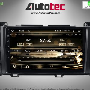 Toyota Sienna (2011 – 2014) OEM FIT 9″ HD Touch-Screen Android Navigation System | Android 13 | GPS | BT | Wifi | CarPlay | Camera
