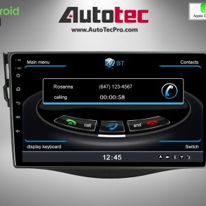 Toyota RAV4 (2006 – 2012) Direct-Fit 10.1″ HD Touch-Screen Android Navigation System | GPS | BT | Wifi | A2DP | CAMERA