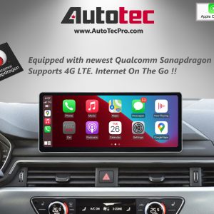 AUDI A4 / A5 (2016 – 2020 | B9) OEM FIT 10.25″ HD Touch-Screen Android Navigation System | GPS | BT | Wifi | ANDROID 12 | CarPlay