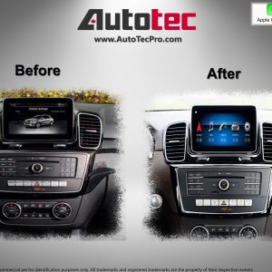 Mercedes-Benz GLE / GLS (2016-2019) W166/X166 Direct-Fit 9″ HD IPS Touch-Screen Android Navigation System | Android 13 | GPS | BT | Wifi | Camera | CarPlay