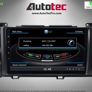 Toyota Sienna (2011 – 2014) OEM FIT 9″ HD Touch-Screen Android Navigation System | Android 13 | GPS | BT | Wifi | CarPlay | Camera