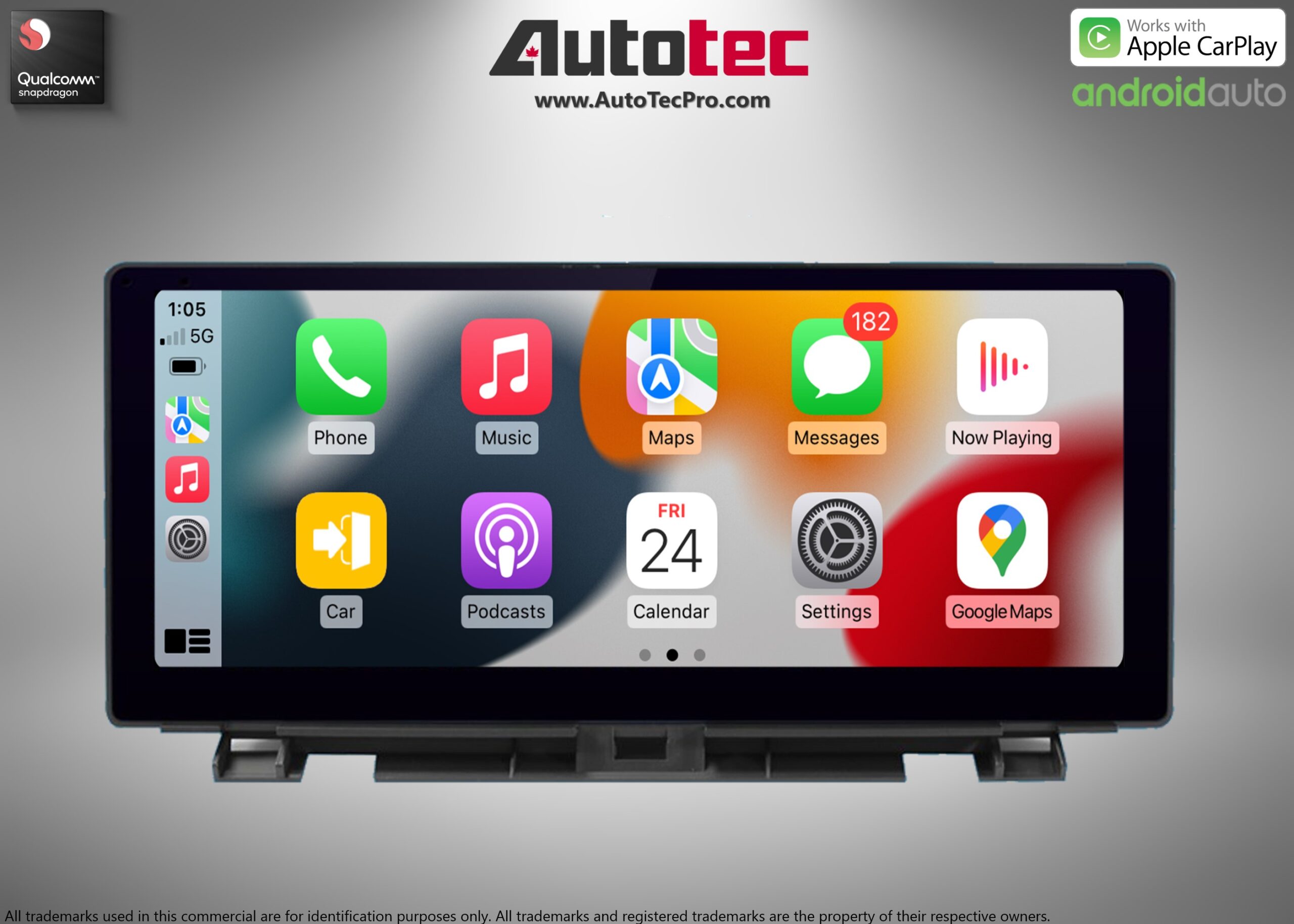 Lexus NX ( 2015- 2016 ) 10.25″ HD Touch-Screen Navigation & Infotainment System | Android 13 | GPS | BT | Wifi | A2DP | CarPlay