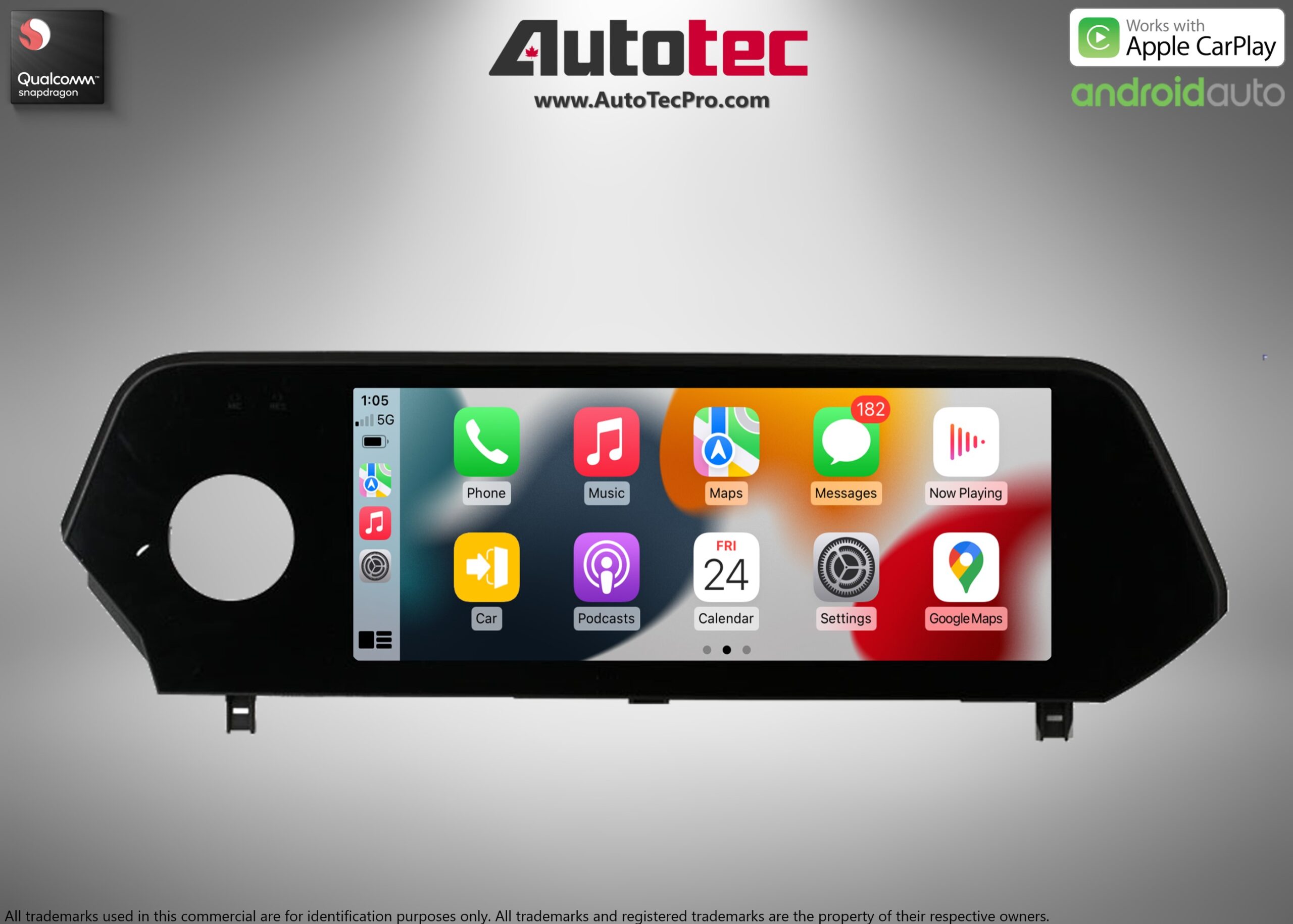 Lexus UX ( 2019- 2021 ) 10.25″ HD Touch-Screen Navigation & Infotainment System | Android 13 | GPS | BT | Wifi | A2DP | CarPlay