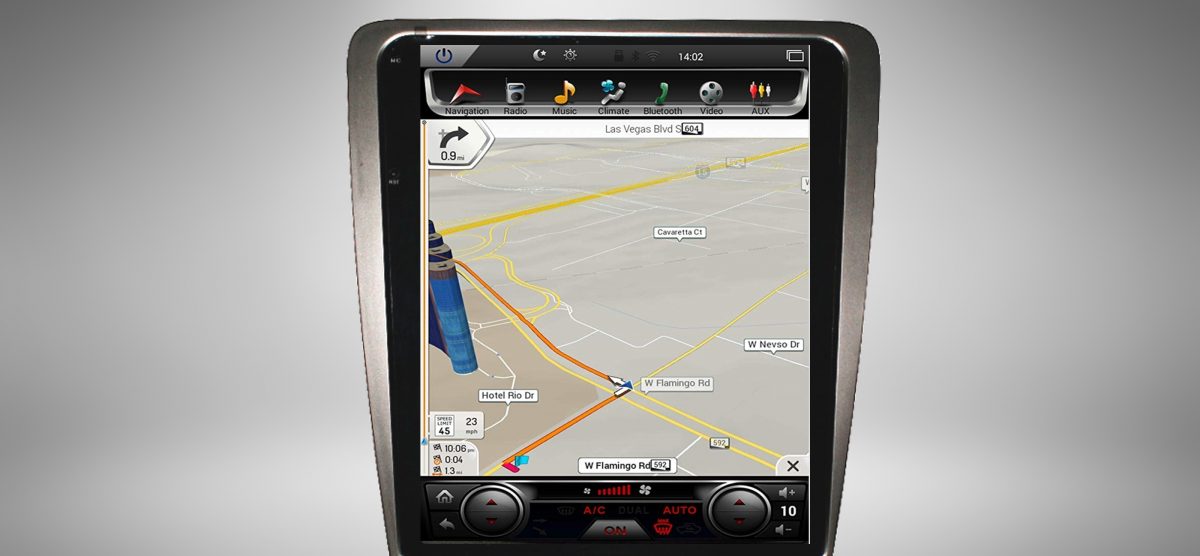 Ford Mustang (2010 2014) 12.1″ IPS HD TouchScreen Android Navigation