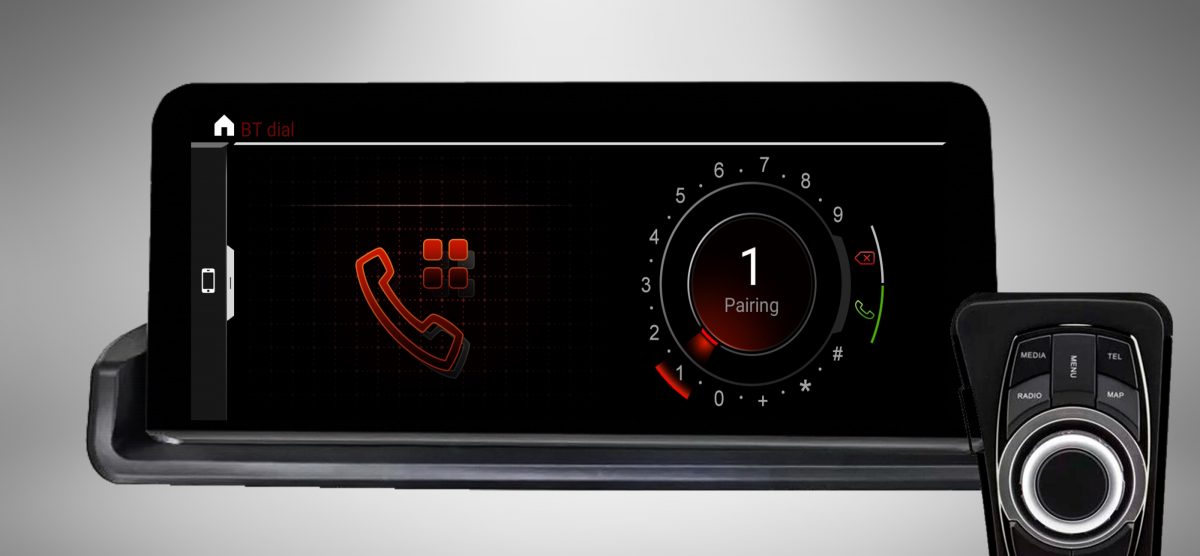 Oem style navigation system with backup camera for bmw polresem