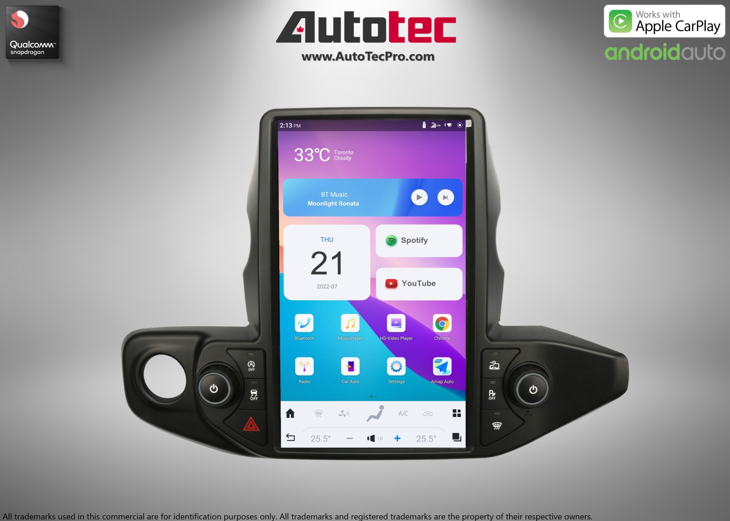 Jeep Wrangler (2018 – 2023) 13.6″ IPS HD Touch-Screen Navigation & Infotainment System | Android 13 | GPS | BT | Wifi | CarPlay