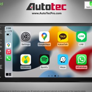 Toyota Corolla (2017 – 2019) OEM FIT 9″ HD Touch-Screen Android Navigation System | Android 13 | GPS | BT | Wifi | CarPlay & Android Auto