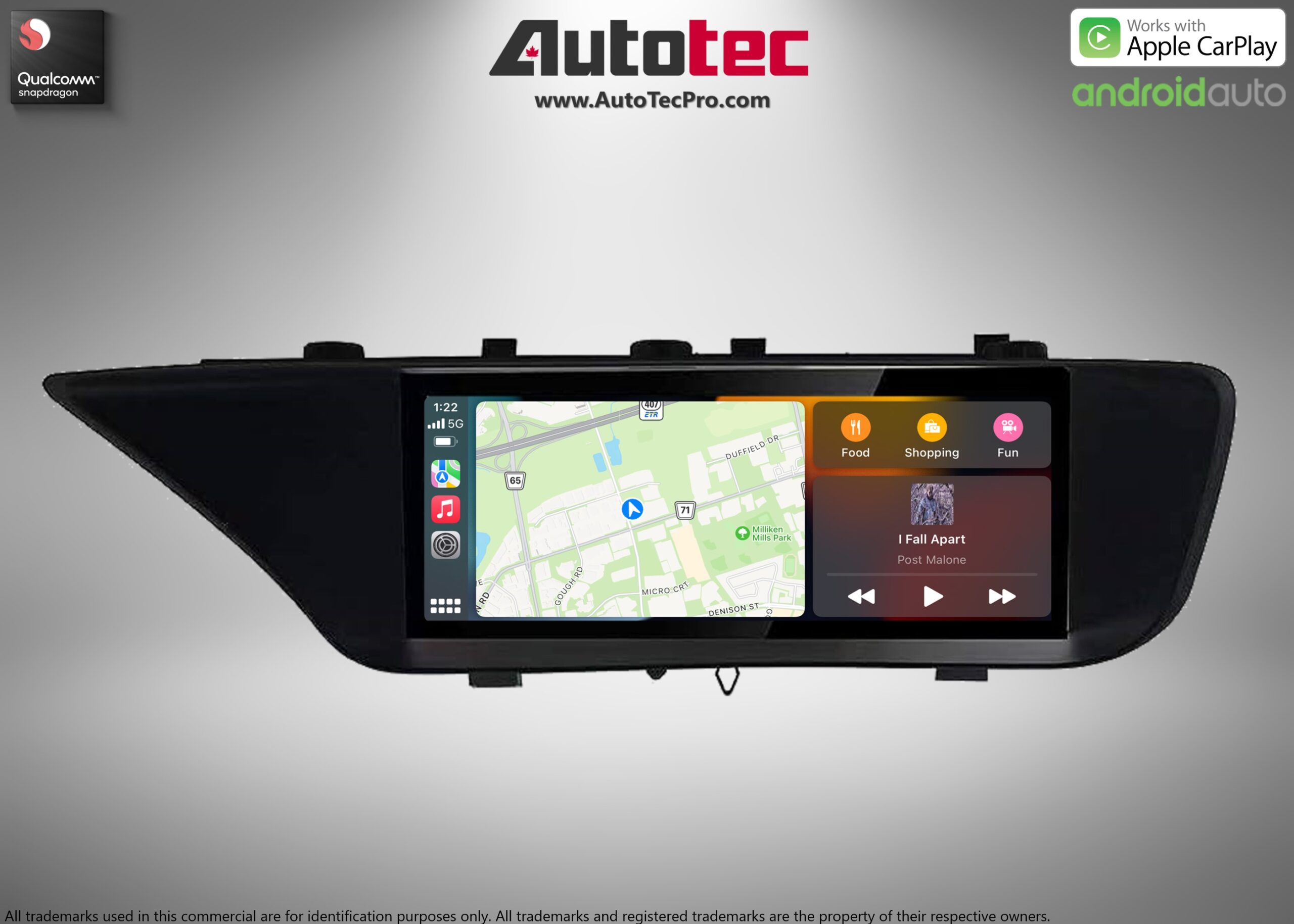 Lexus GS ( 2012- 2019 ) 12.3″ HD Touch-Screen Navigation & Infotainment System | Android 13 | GPS | BT | Wifi | A2DP | CarPlay