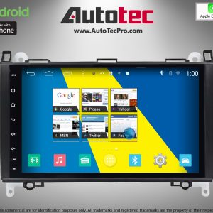 Mercedes-Benz Sprinter ( 2007-2018 ) Direct-Fit 9″ HD Touch-Screen Android Navigation System | Android 14 | GPS | BT | Wifi | A2DP | CAMERA