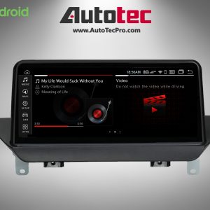 BMW X1 (2009 – 2015) E84 OEM FIT 10.25″ HD Touch-Screen Android Navigation System | GPS | BT | Wifi | Camera | CarPlay