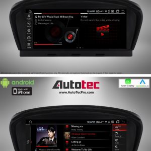 BMW 3 Series (2006 – 2012)  E90 / E91 / E92 OEM FIT 8.8″ HD Touch-Screen Android Navigation System | GPS | BT | Wifi | Camera | CarPlay
