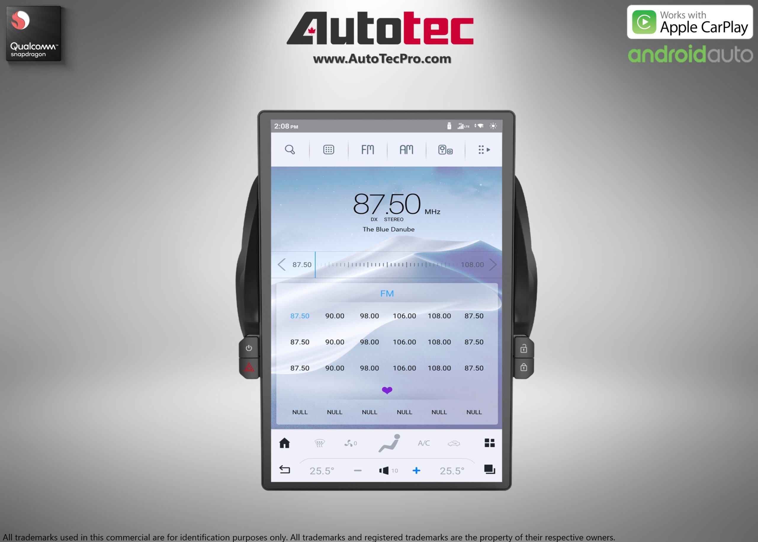 Chevrolet Camaro (2010 – 2015) 14.5″ IPS QHD 2K Touch-Screen Android Navigation System | Android 13 | GPS | BT | Wifi | CarPlay | Android Auto | 4G LTE