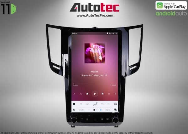 Aucar's Best Tesla Android 11 Aucar Infiniti FX35 FX37 FX50 QX70