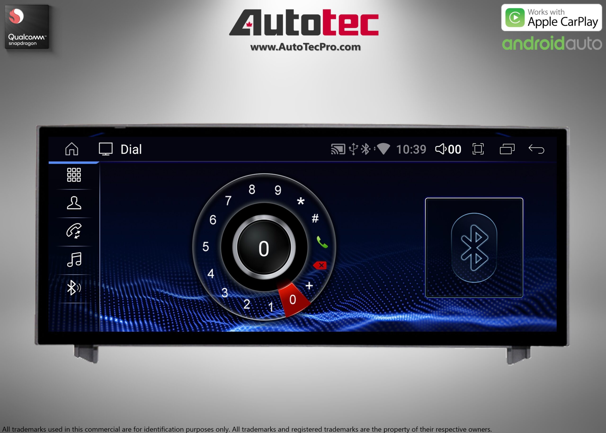 Lexus IS ( 2014- 2019 ) 10.25″ HD Touch-Screen Navigation & Infotainment System | Android 13 | GPS | BT | Wifi | A2DP | CarPlay