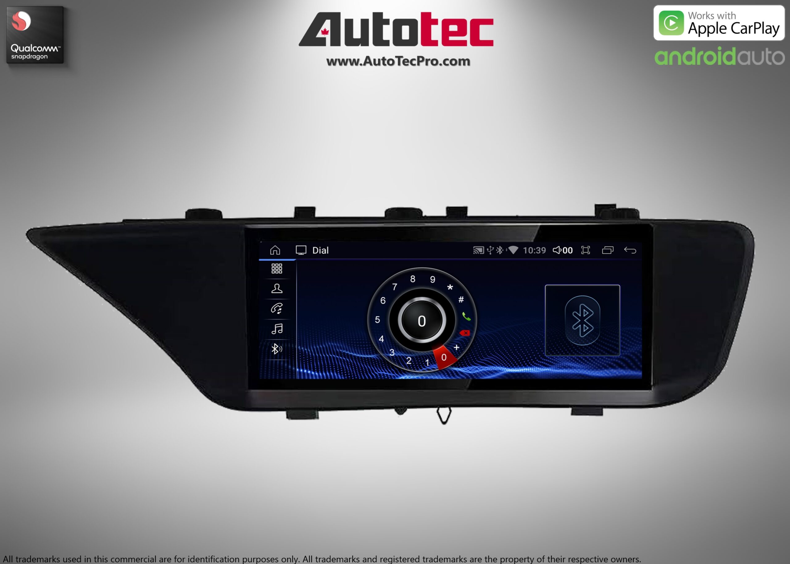 Lexus GS ( 2012- 2019 ) 12.3″ HD Touch-Screen Navigation & Infotainment System | Android 13 | GPS | BT | Wifi | A2DP | CarPlay