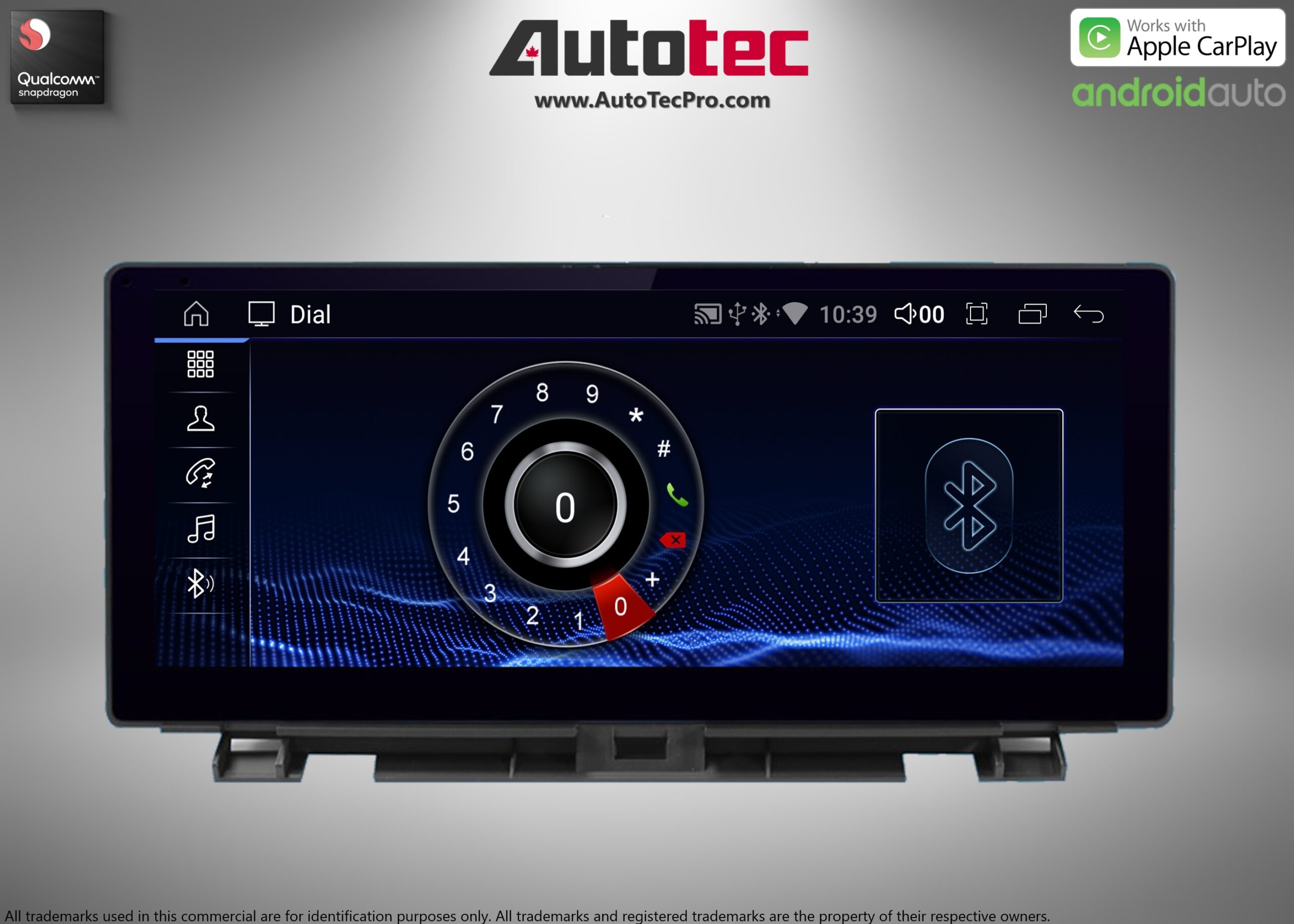 Lexus NX ( 2015- 2016 ) 10.25″ HD Touch-Screen Navigation & Infotainment System | GPS | BT | Wifi | A2DP | CarPlay