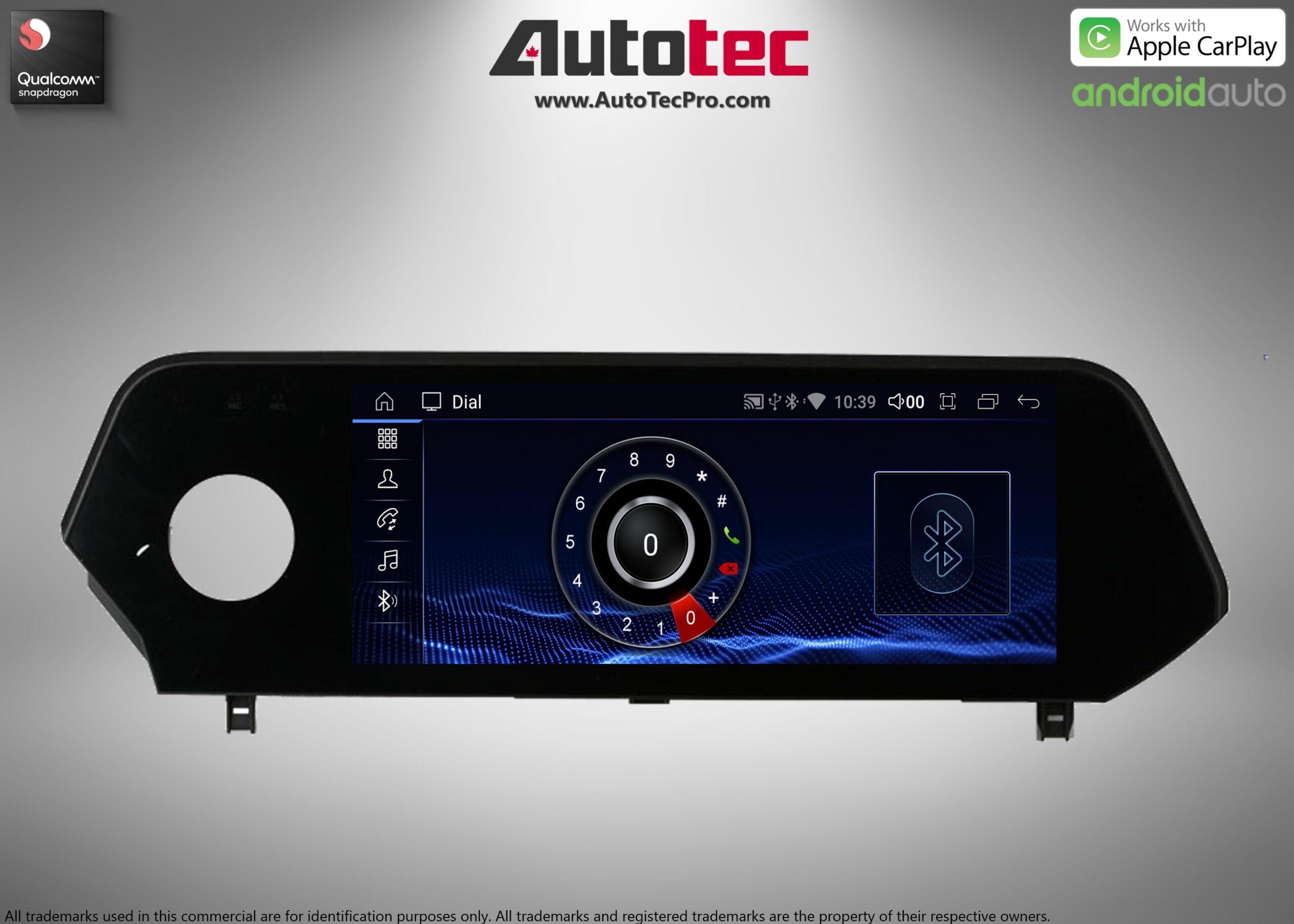 Lexus UX ( 2019- 2021 ) 10.25″ HD Touch-Screen Navigation & Infotainment System | GPS | BT | Wifi | A2DP | CarPlay