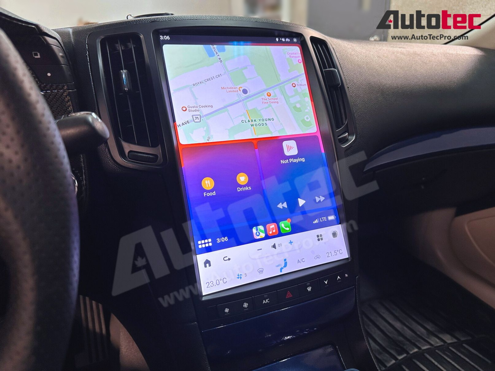 Infiniti G25/G35/G37/G37s (2007 – 2015) 14.5″ (Mark 7) 2K QHD Touch-Screen Navigation & Infotainment System | GPS | BT | Wifi | 4G LTE | CarPlay