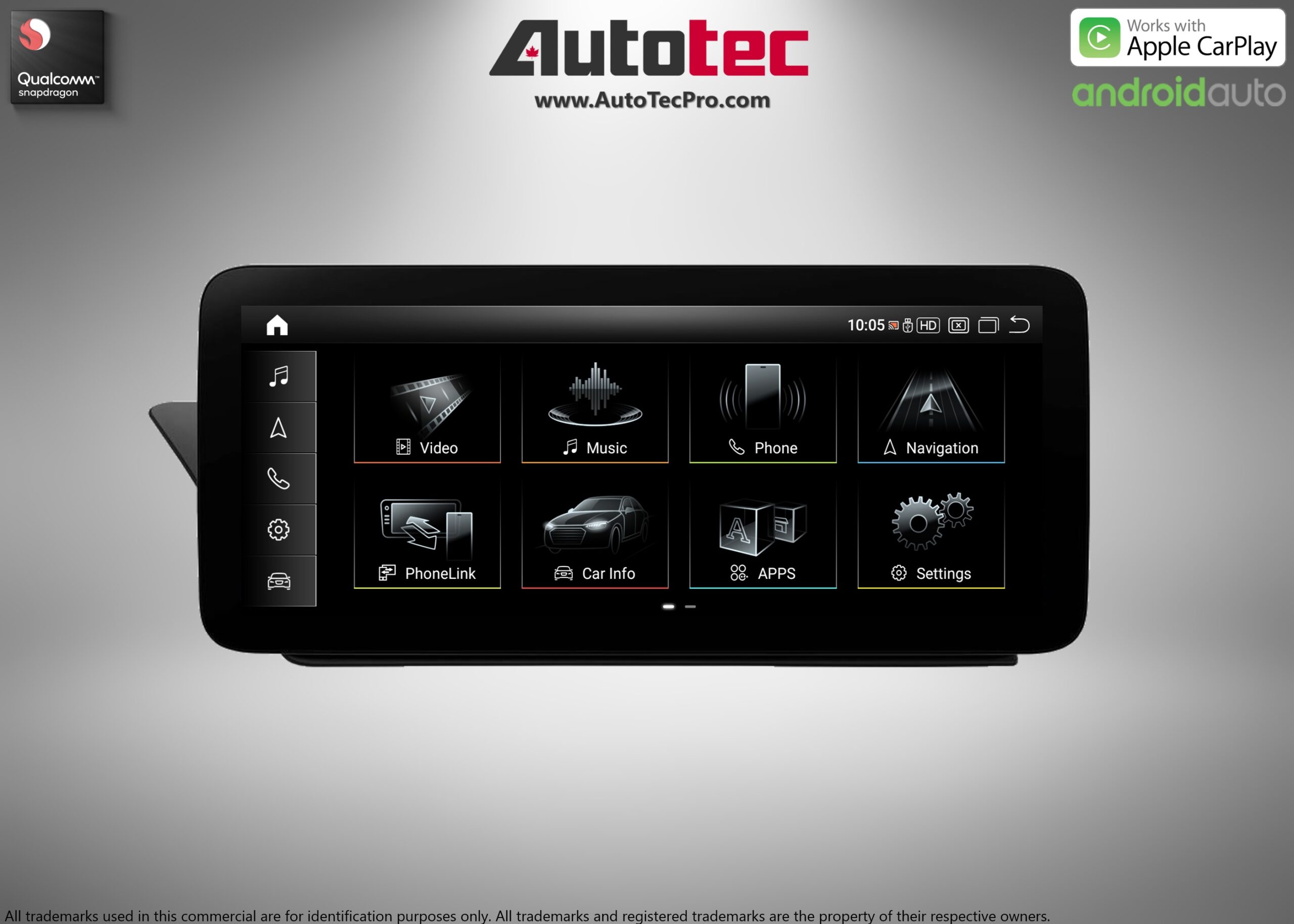 AUDI A4 / A5 (2009 – 2016) OEM FIT 10.25″ / 12.3″ HD IPS Touch-Screen Android Navigation & Infotainment System | Android 14 | GPS | BT | Wifi | 4G LTE | CarPlay | Android Auto | Camera | MMI-3G | MMI-3G+