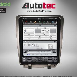 Ford Mustang (2010 – 2014)  12.1″ IPS HD Touch-Screen Android Navigation System | GPS | BT | Wifi | A2DP | CAMERA