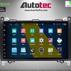 Mercedes-Benz Sprinter ( 2007-2018 ) Direct-Fit 9″ HD Touch-Screen Android Navigation System | Android 14 | GPS | BT | Wifi | A2DP | CAMERA