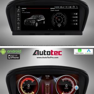 BMW 3 Series (2006 – 2012)  E90 / E91 / E92 OEM FIT 8.8″ HD Touch-Screen Android Navigation System | GPS | BT | Wifi | Camera | CarPlay