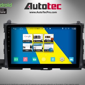 Toyota Highlander (2014 – 2019) OEM FIT 10.2″ HD Touch-Screen Android Navigation System | GPS | BT | Wifi | CarPlay | CAMERA