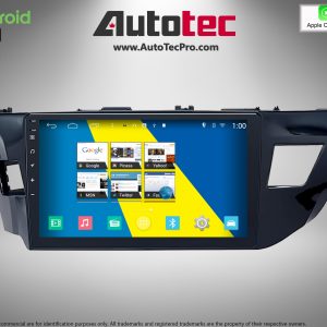 Toyota Corolla (2014 – 2016) 10.1″ HD Touch-Screen Android Navigation System | Android 13 | GPS | BT | WiFi | Camera | CarPlay