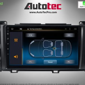 Toyota Sienna (2011 – 2014) OEM FIT 9″ HD Touch-Screen Android Navigation System | Android 13 | GPS | BT | Wifi | CarPlay | Camera