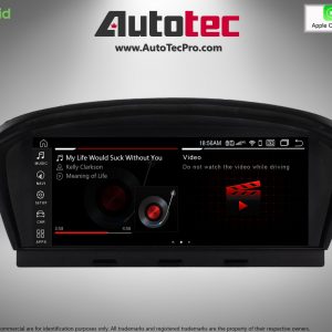 BMW 5 Series (2003 – 2010) E60 OEM FIT 8.8″ HD Touch-Screen Android Navigation System | GPS | BT | Wifi | Camera | CarPlay