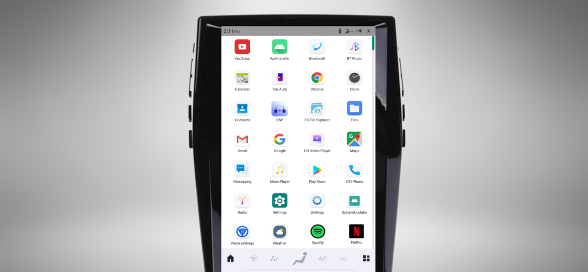 Ford Edge (2015 – 2019) 13.6″ IPS HD Touch-Screen Android Navigation