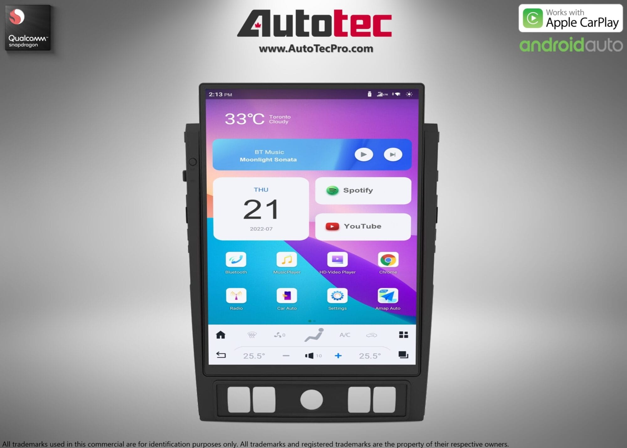 Nissan Titan (2020 – 2025) 15.6″ HD IPS Touch-Screen Navigation & Infotainment System | Android 13 | GPS | BT | Wifi | CarPlay | DSP | 4G LTE
