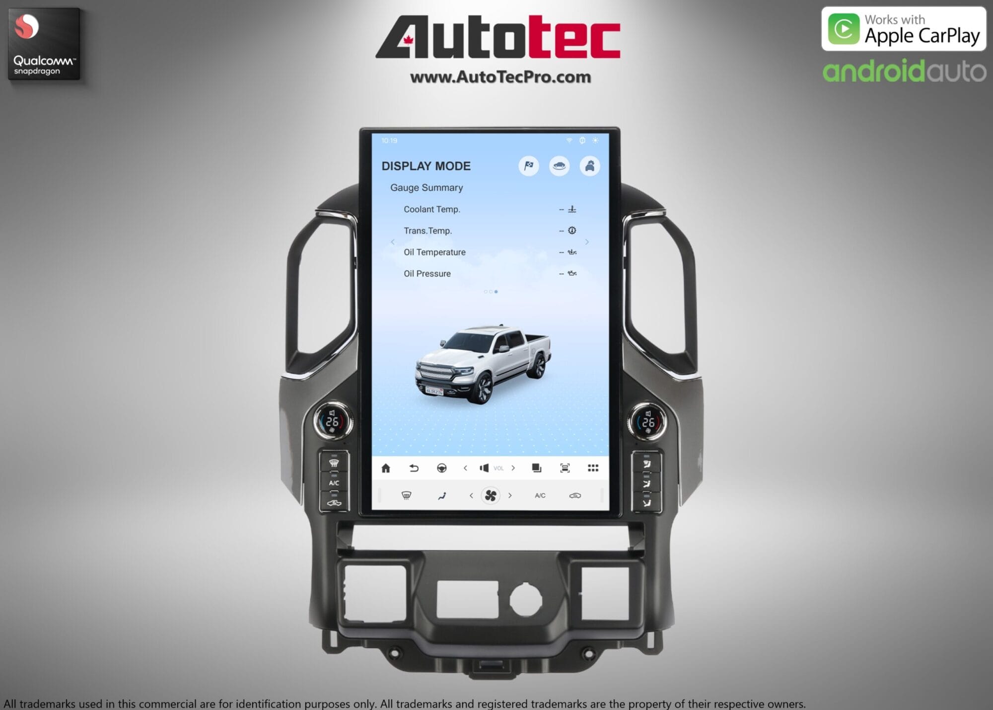 Chevrolet Silverado / GMC Sierra (2019 – 2026) 17.2″ IPS HD Touch-Screen Navigation & Infotainment System | Android 14 | GPS | BT | Wifi | CarPlay | Onstar | 4G LTE