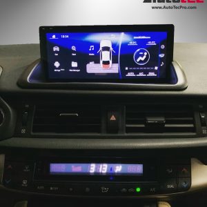 Lexus CT200h (2011 – 2018) OEM FIT 10.25″ HD Touch-Screen Android Navigation System | GPS | BT | Wifi | CarPlay | Android Auto | CAMERA