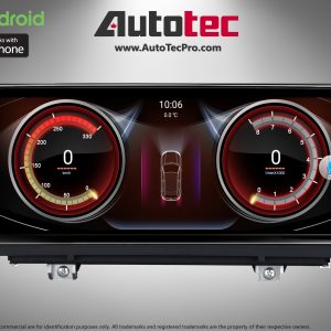 BMW X5/X6 (2007 – 2014) E70 E71 OEM FIT 10.25″ / 12.3″ HD Touch-Screen Android Navigation System | GPS | BT | Wifi | Camera | CarPlay