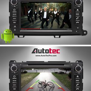 TOYOTA SIENNA (2011 – 2014) OEM FIT 8″ HD Touch-Screen Android DVD Navigation System | GPS | BT | Wifi | A2DP | CAMERA