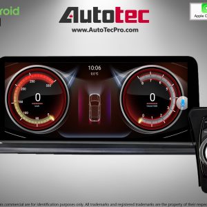 BMW 3 Series (2006 – 2012)  E90 / E91 / E92 OEM FIT 10.25″ HD Touch-Screen Android Navigation System | GPS | BT | Wifi | Camera | CarPlay