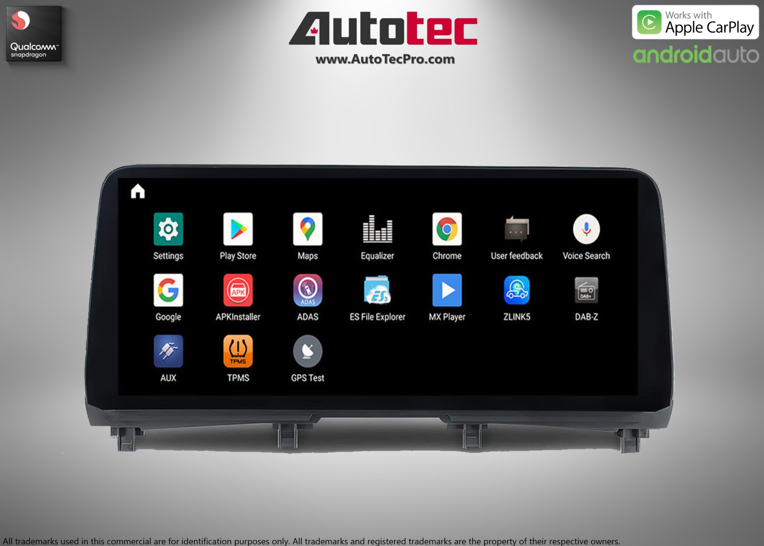 Lexus RX ( 2009- 2015 ) 12.3″ HD Touch-Screen Navigation & Infotainment System | GPS | BT | Wifi | A2DP | CAMERA