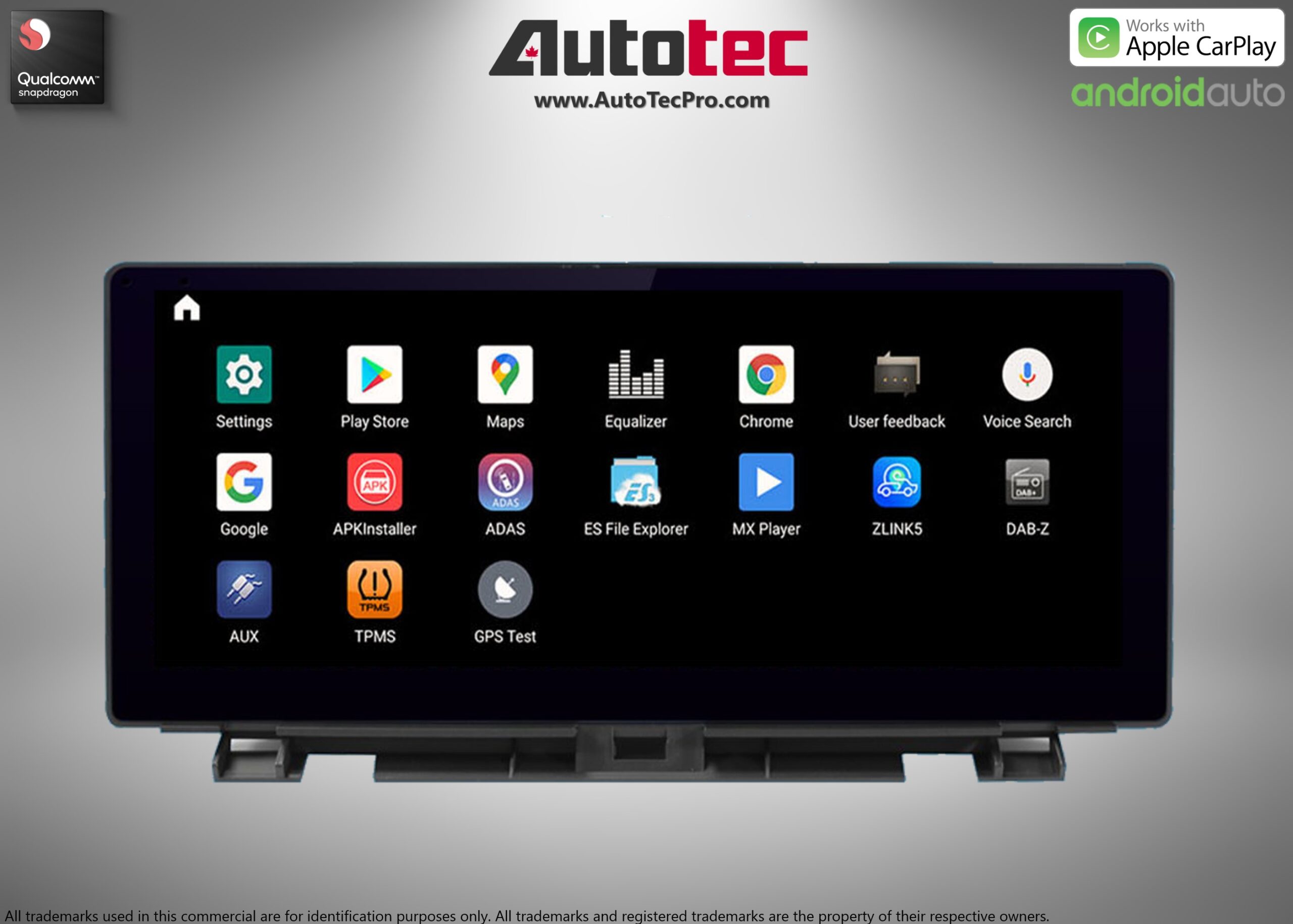 Lexus NX ( 2015- 2016 ) 10.25″ HD Touch-Screen Navigation & Infotainment System | Android 13 | GPS | BT | Wifi | A2DP | CarPlay