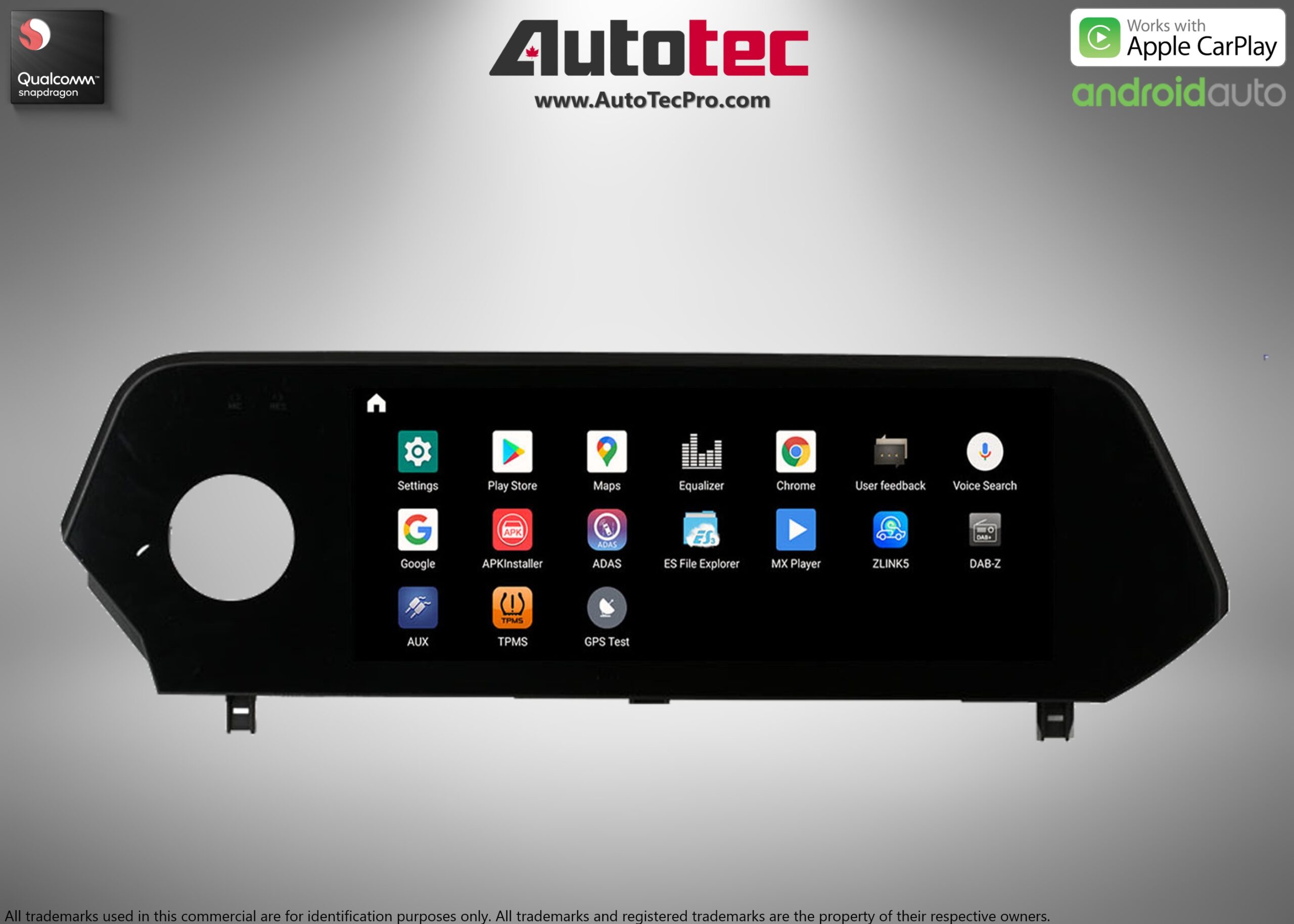 Lexus UX ( 2019- 2021 ) 10.25″ HD Touch-Screen Navigation & Infotainment System | Android 13 | GPS | BT | Wifi | A2DP | CarPlay