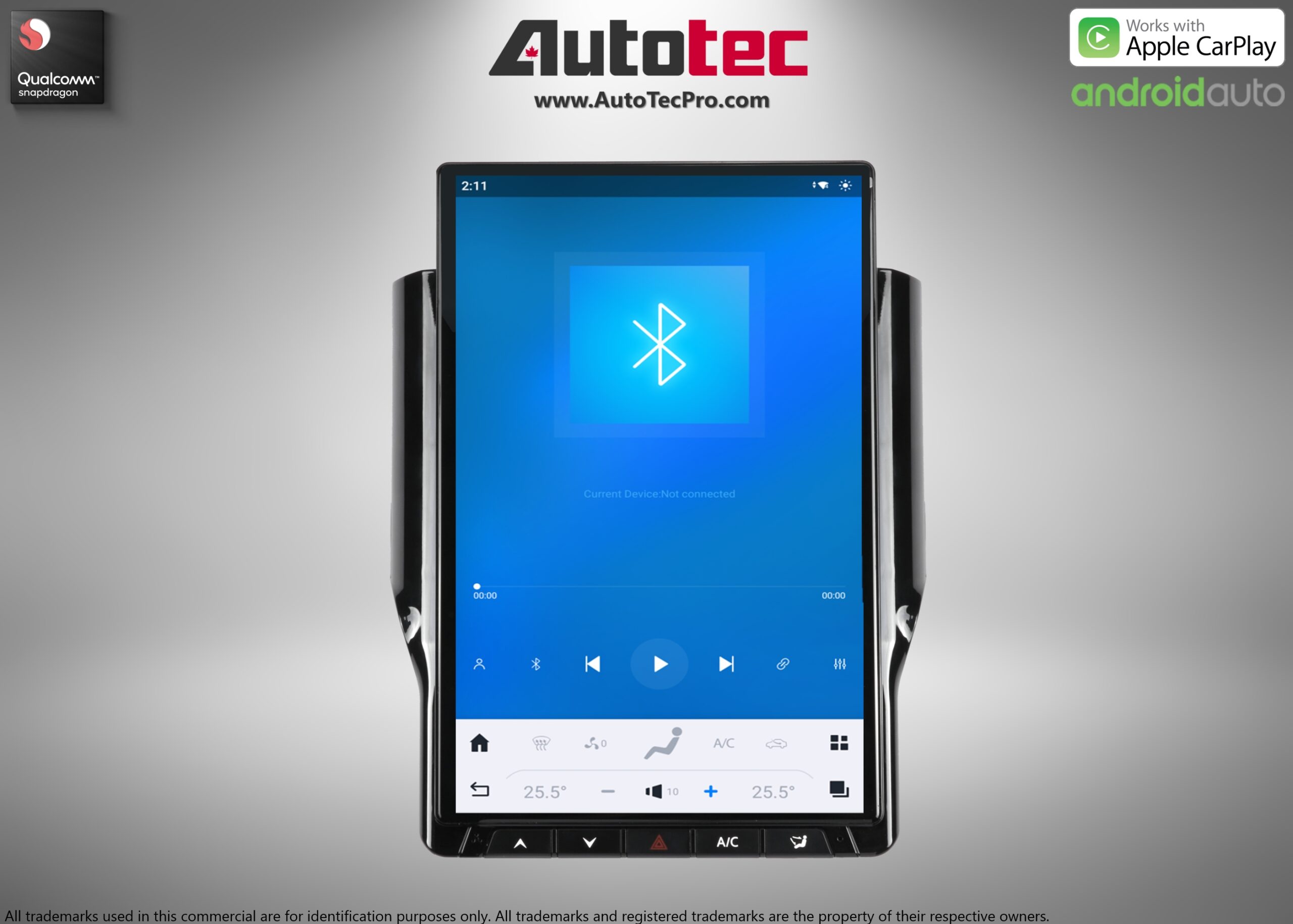 Dodge RAM (2019 – 2024) 14.4″ IPS QHD 2K Touch-Screen Android Navigation System | Android 13 | GPS | BT | Wifi | CarPlay | Android Auto | 4G LTE